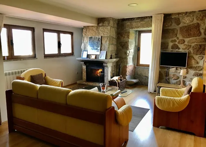 Сasa de vacaciones Casa da Lage - 2 lareiras - Piscina privada