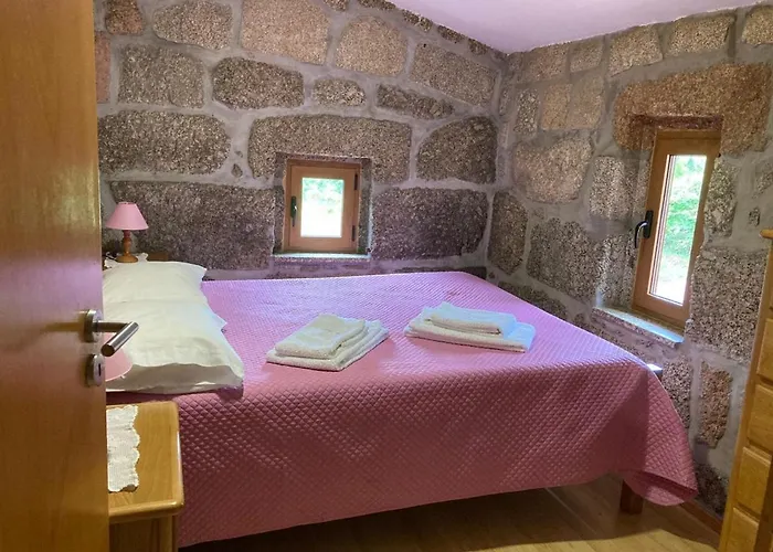 Сasa de vacaciones Casa da Lage - 2 lareiras - Piscina privada