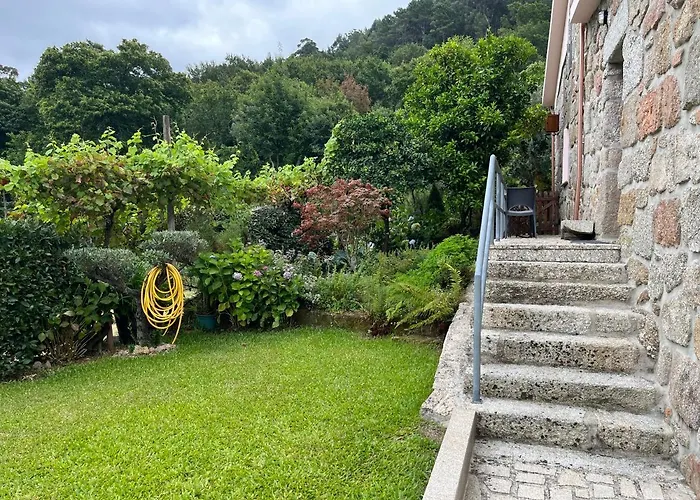 Сasa de vacaciones Casa da Lage - 2 lareiras - Piscina privada