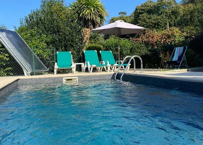 Casa Da Lage - Piscina Privada A Partir De 1 Abril - Vistas Rio - 