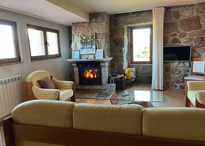 Сasa de vacaciones Casa da Lage - 2 lareiras - Piscina privada *